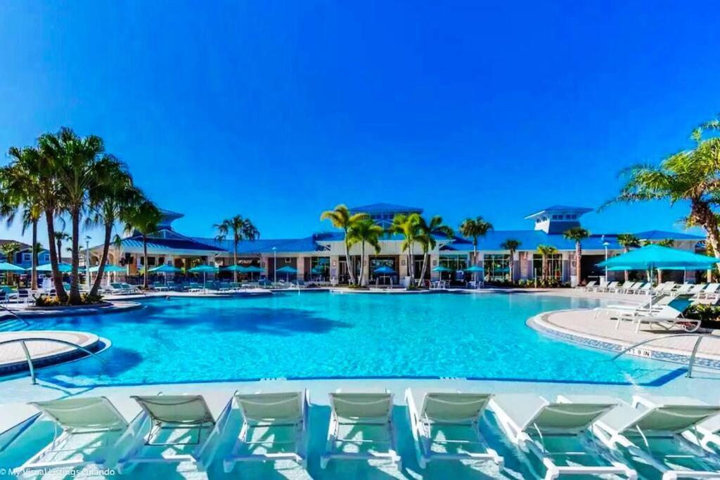 Magical Mansion 10 Bedroom W Pool Near Disney Davenport Exterior photo